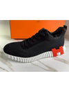 Bouncing Sneakers Mesh Suede Goatskin Noir - HERMES - BALAAN 4