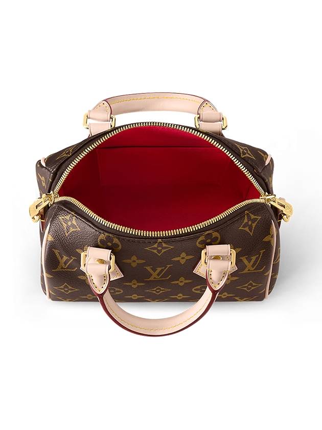 Speedy Bandouliere 20 Monogram Tote Bag Brown - LOUIS VUITTON - BALAAN 4