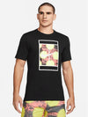 Heritage Logo Short Sleeves T Shirt Black - NIKE - BALAAN 2