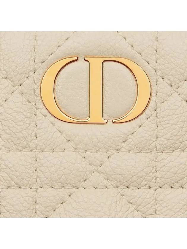 Caro Dahlia Half Wallet Ivory - DIOR - BALAAN 7