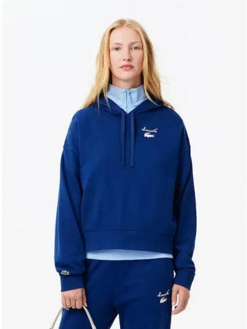 Women s graphic point hooded sweatshirt SF2649 54N HBM domestic product GQ2N24072627177 - LACOSTE - BALAAN 1