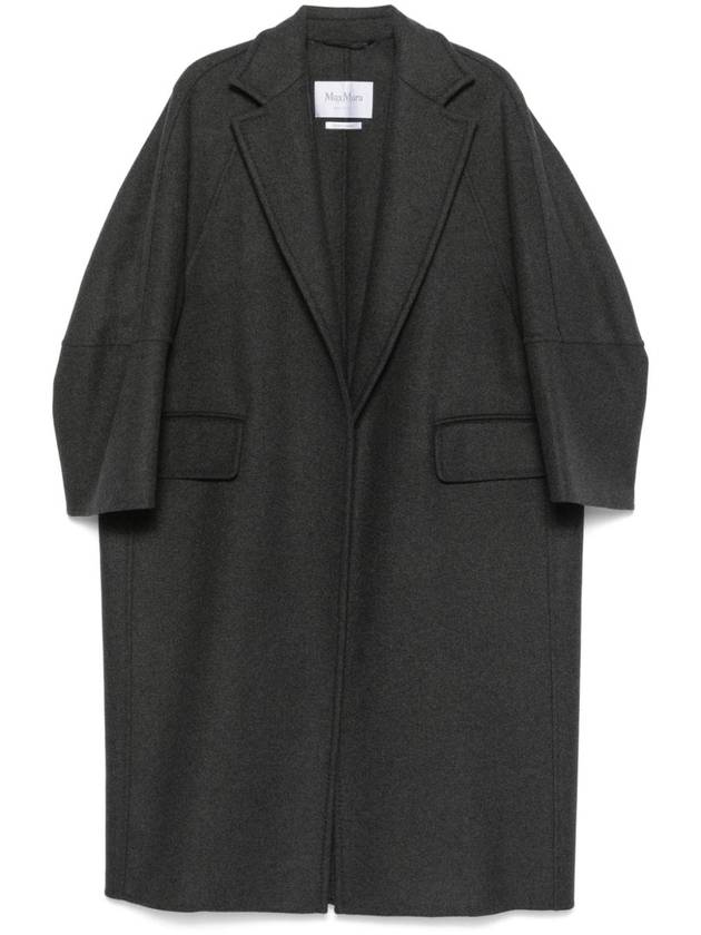 Asburgo1234 Wool Long Single Coat Grey - MAX MARA - BALAAN 2