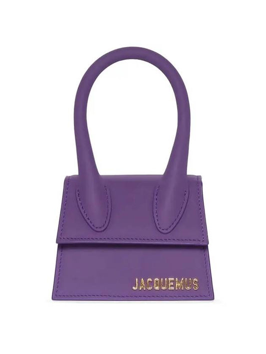 Le Chiquito Signature Mini Bag Purple - JACQUEMUS - BALAAN 1