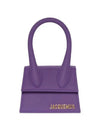 Le Chiquito Signature Mini Tote Bag Purple - JACQUEMUS - BALAAN 1