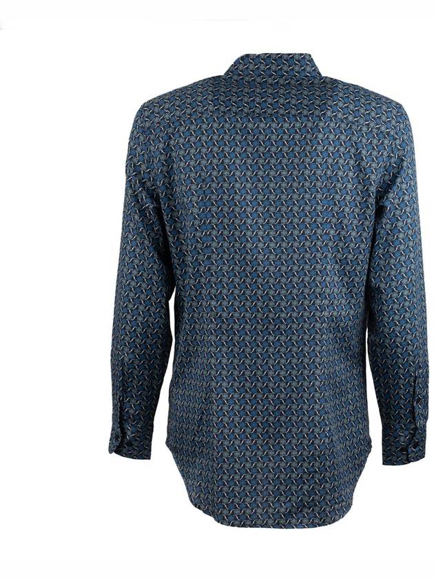 long sleeve shirt 129085720200 BLUE - ETRO - BALAAN 3