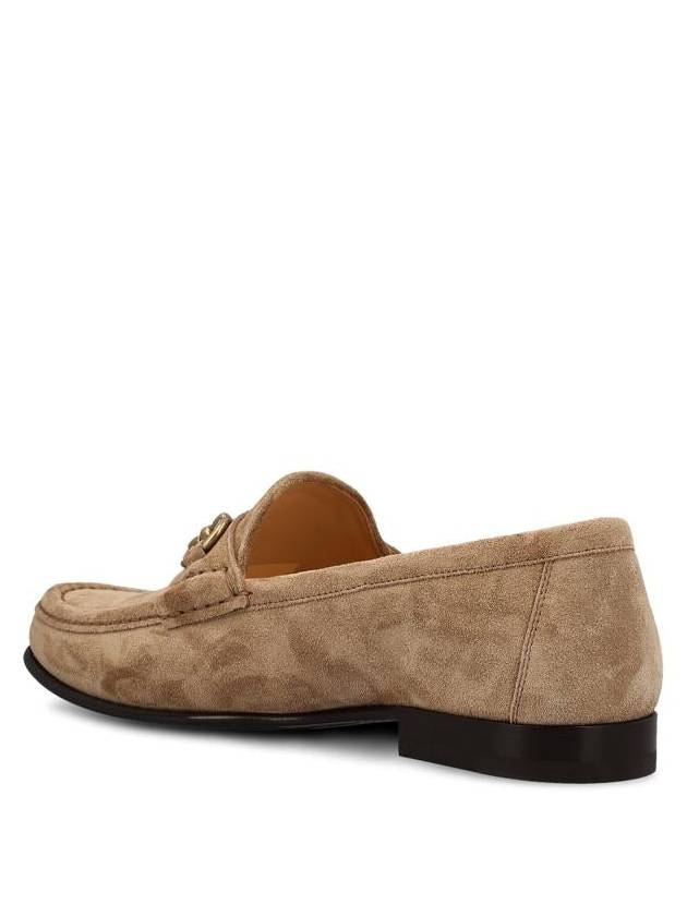 Suede Loafers Beige - BRUNELLO CUCINELLI - BALAAN 4