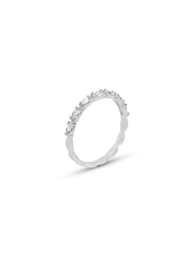 Matrix Vittore Marquise Cut Ring Silver - SWAROVSKI - BALAAN 4