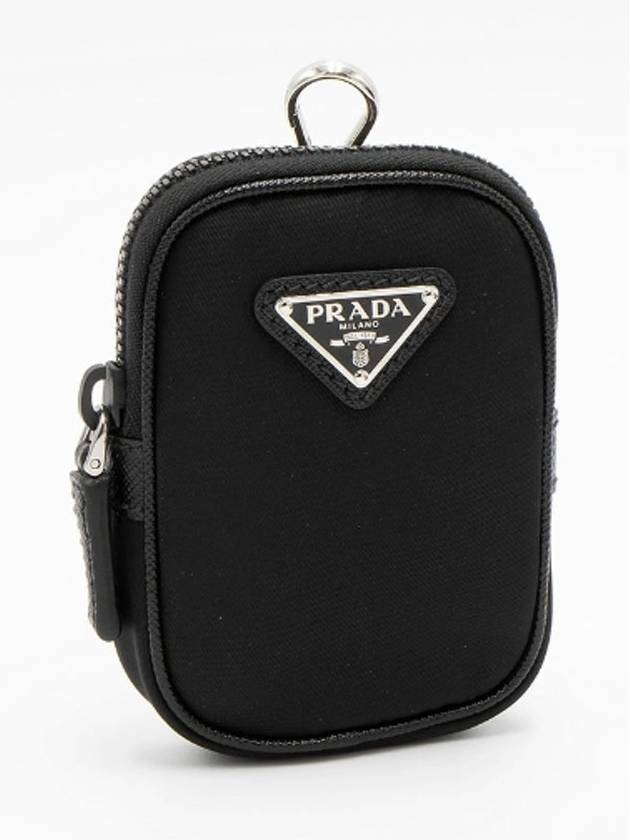 Renylon Saffiano Shoulder Bag Black 2VD034 XOP 2DMH F0002 - PRADA - BALAAN 6