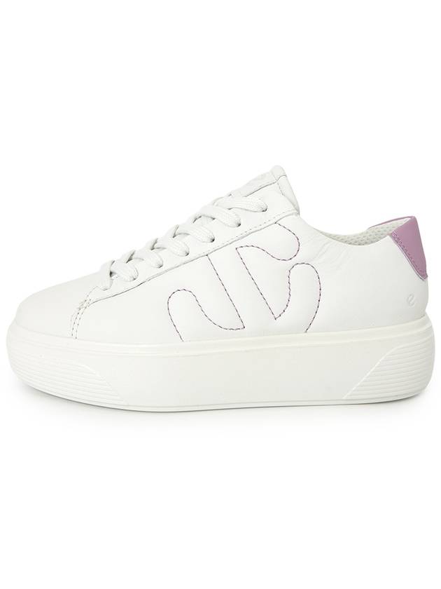 Street Platform Low Top Sneakers White - ECCO - BALAAN 4