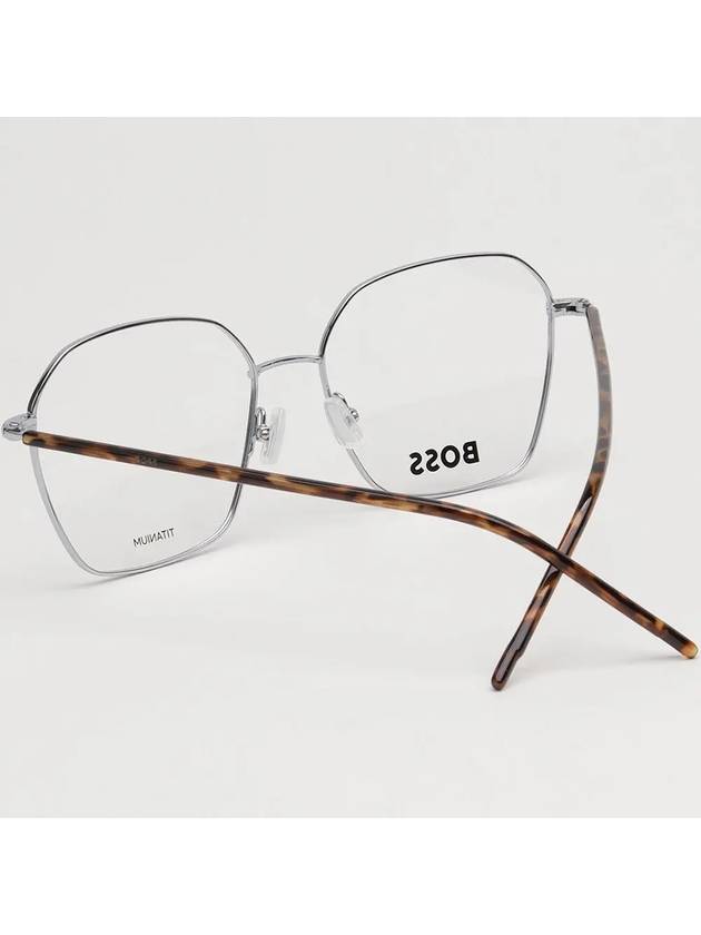 Hugo Boss Titanium Glasses Frame BOSS1398 010 Fashion Light Silver Men Women - HUGO BOSS - BALAAN 3