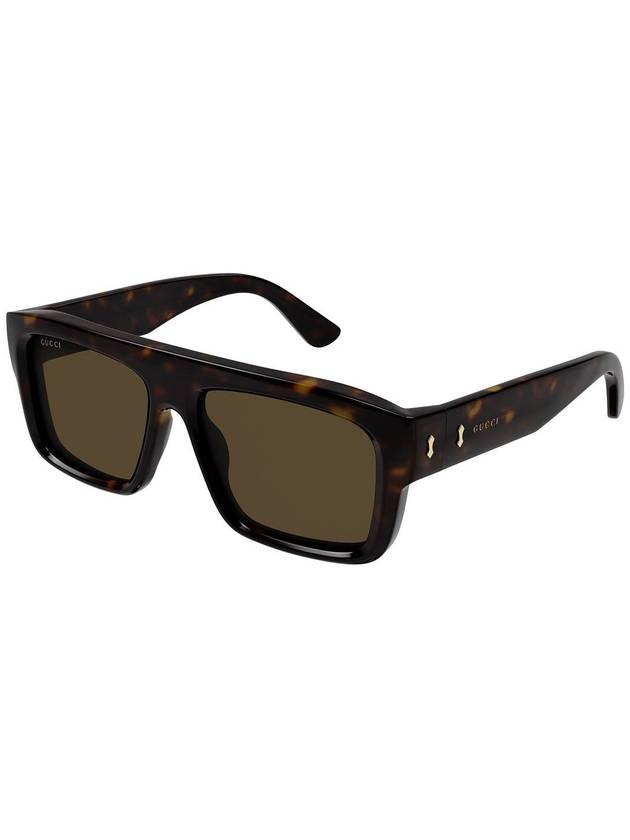 engraved logo rectangular frame sunglasses GG1461S - GUCCI - BALAAN 3