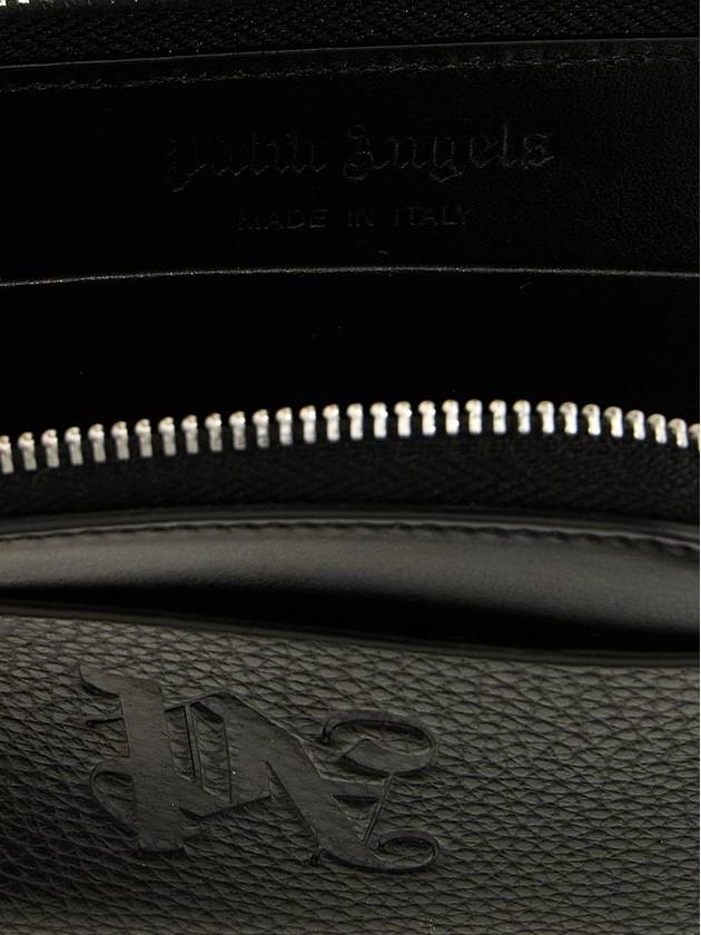 Business Card Holder PMNC022R24LEA00110091009 Black - PALM ANGELS - BALAAN 4