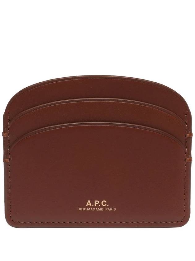 Demi Lune Card Wallet Brown - A.P.C. - BALAAN 2