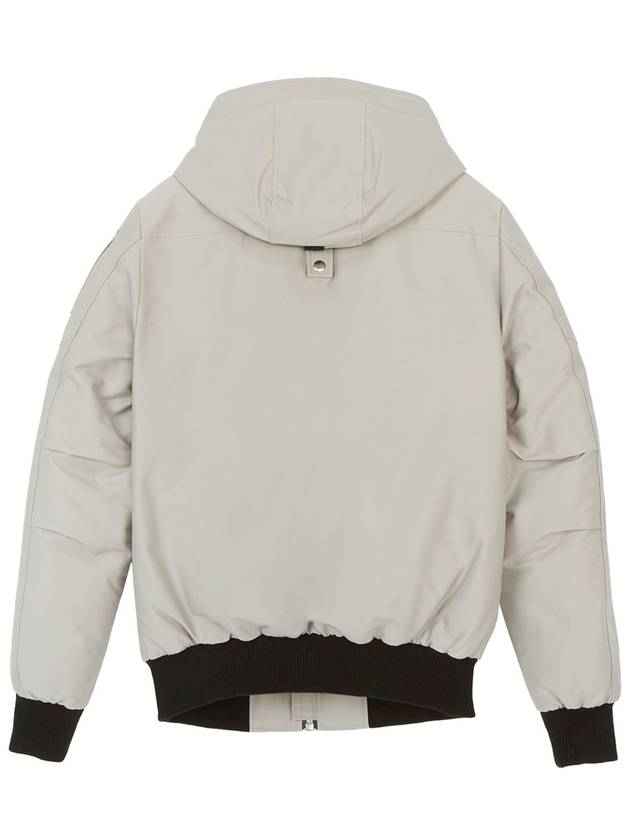 Ballistic Hooded Down Bomber Padding Grey - MOOSE KNUCKLES - BALAAN 3