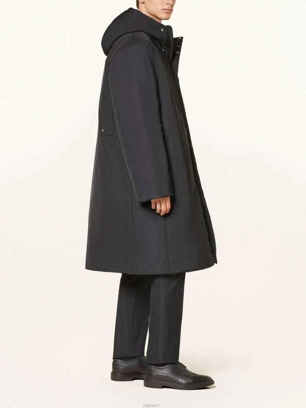 Hooded padded maxi coat MOD086X07259 - THOM BROWNE - BALAAN 3