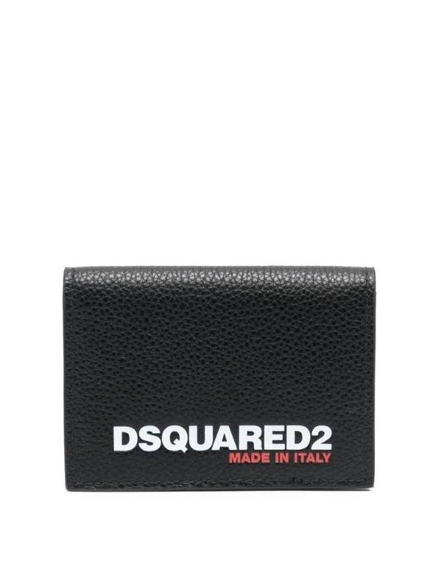 logo print two-fold wallet CCM001625103888 - DSQUARED2 - BALAAN 1