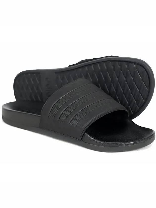 Adilette Comfort Slippers Core Black - ADIDAS - BALAAN 3