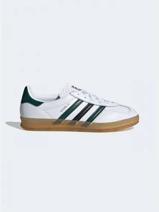 Gazelle Indoor Leather Low Top Sneakers White - ADIDAS - BALAAN 2