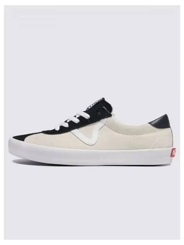 Sports Low Suede Low Top Sneakers Black - VANS - BALAAN 2