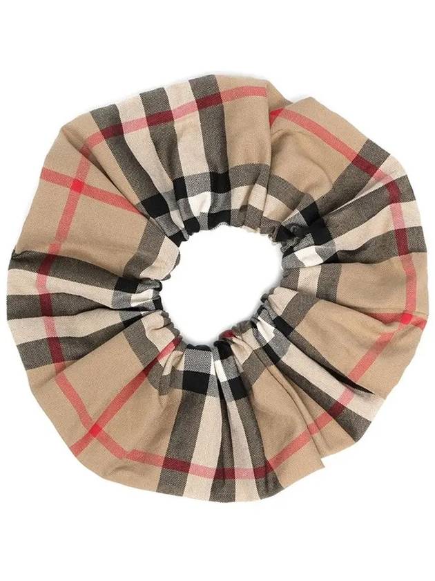 8038397 Kids Vintage Check Cotton Hairband Beige - BURBERRY - BALAAN 4