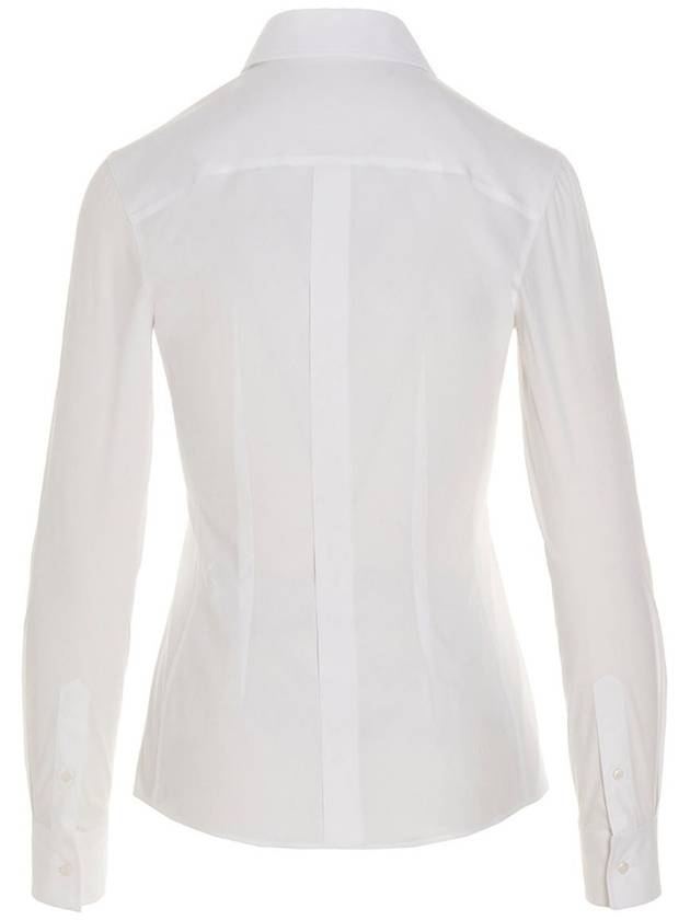 Cotton Long Sleeve Shirt F5G19TFUEEE - DOLCE&GABBANA - BALAAN 4