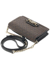 Heather Extra Small Logo Canvas Cross Bag Brown - MICHAEL KORS - BALAAN 5