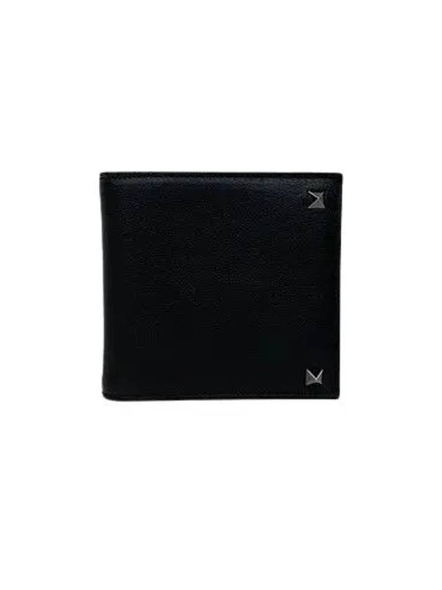 Rockstud Half Wallet Black - VALENTINO - BALAAN 2