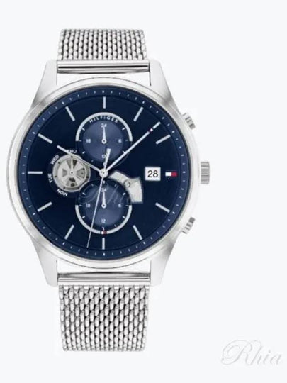 Men's Weston Metal Watch Navy - TOMMY HILFIGER - BALAAN 2