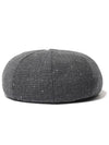 Men's Wool Beret Grey - DIOR - BALAAN 3