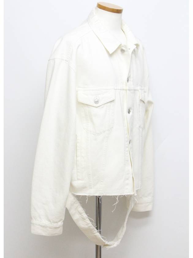 white denim jacket - BALENCIAGA - BALAAN 6