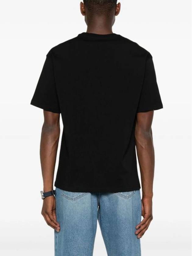 Micro Logo Short Sleeve T-Shirt Black - A.P.C. - BALAAN 5