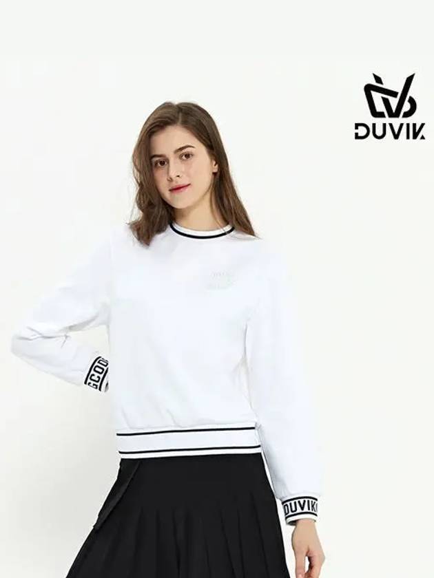 blouson crew neck long sleeve t-shirt DD1WTS103BK - DUVIK - BALAAN 3