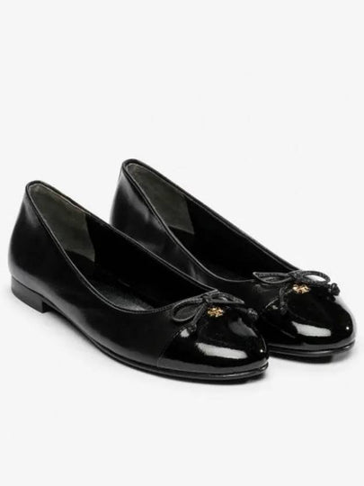 Cap Toe Ballet Flats Black - TORY BURCH - BALAAN 2