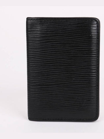 Epi Black Pocket Oconizer Wallet - LOUIS VUITTON - BALAAN 1