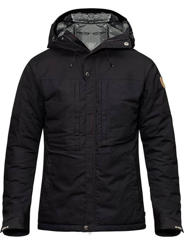 Skogso Padded Hooded Jacket Black - FJALL RAVEN - BALAAN 1