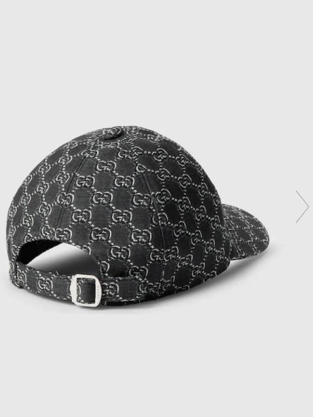 GG Shadow Ball Cap Grey - GUCCI - BALAAN 4