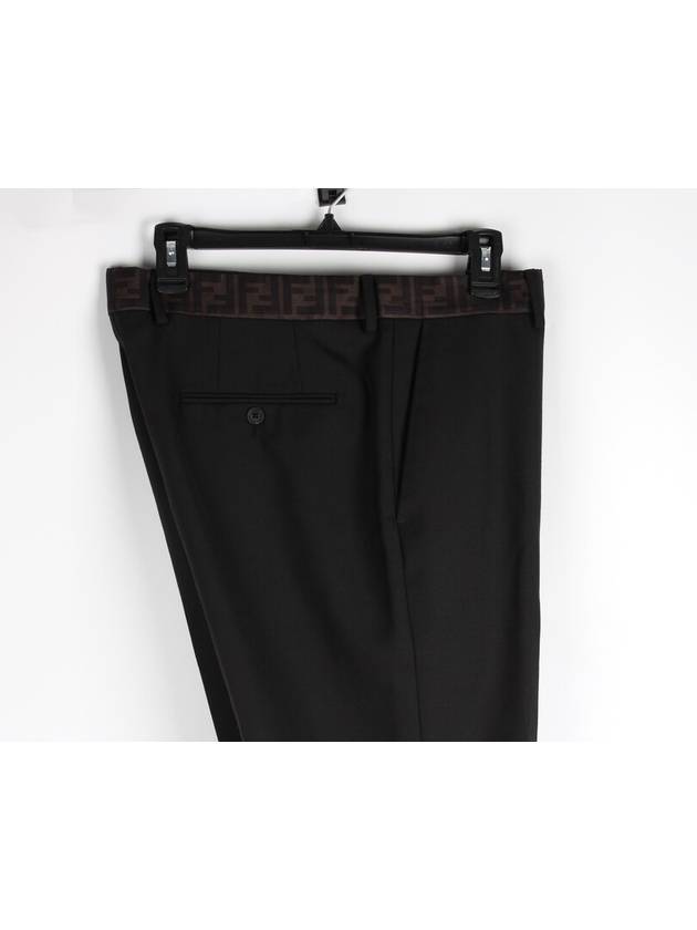 logo slacks - FENDI - BALAAN 3