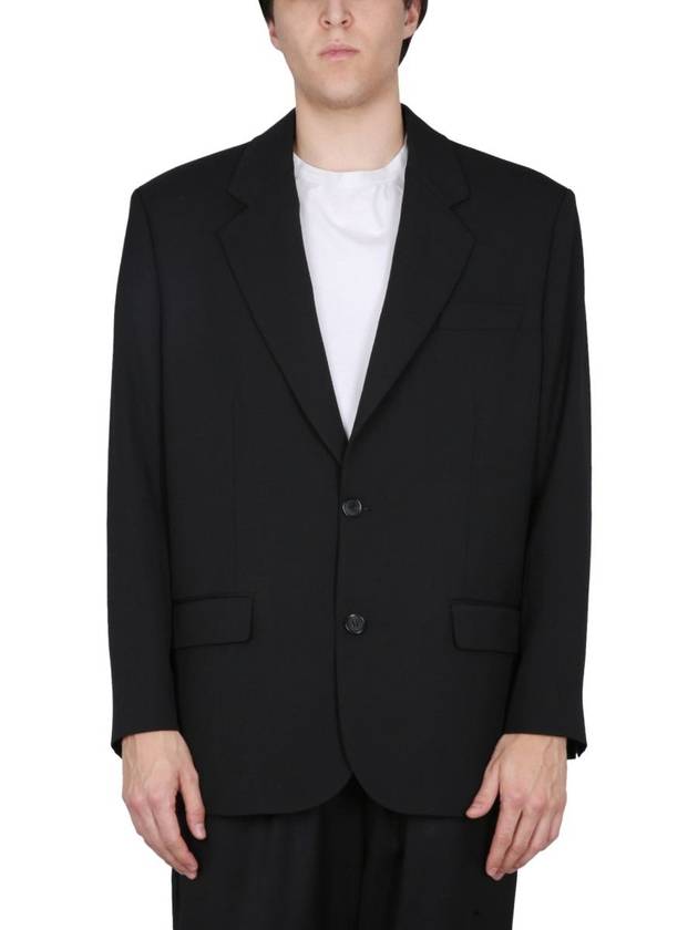 Two Button Breasted Jacket Black - ACNE STUDIOS - BALAAN 2