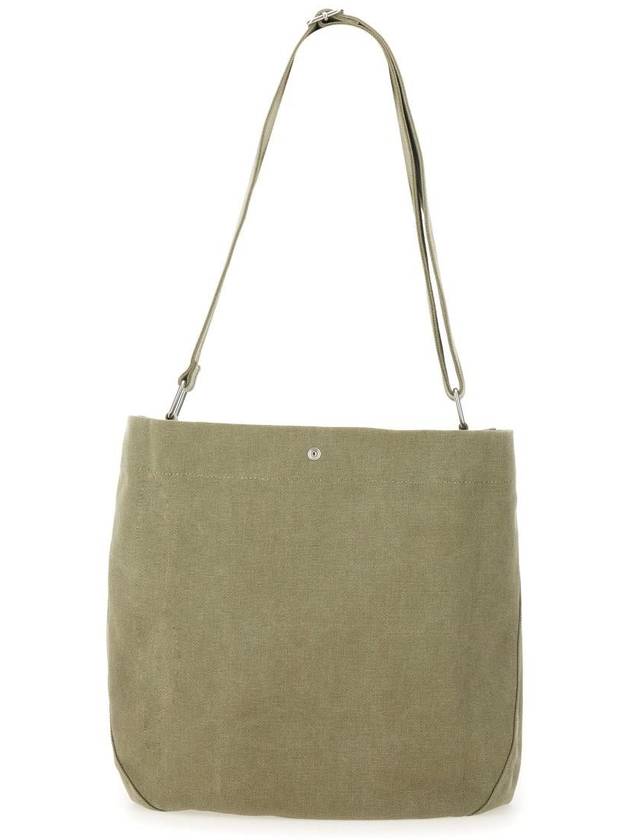 Logo Print Open Top Cross Bag Green - A.P.C. - BALAAN 3