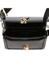 Gold Hardware Monogram Small Solferino Shoulder Bag Black - SAINT LAURENT - BALAAN 7