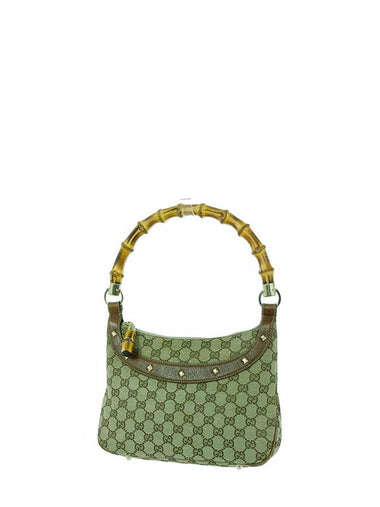 GG jacquard vintage bamboo tote bag 137378 - GUCCI - BALAAN 1