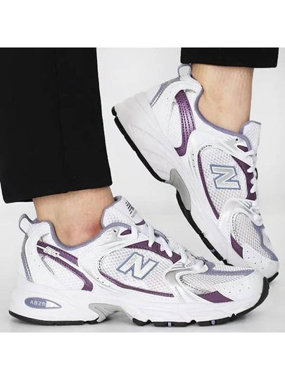 530 Mesh Low Top Sneakers Purple White - NEW BALANCE - BALAAN 2