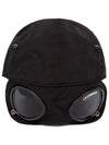 Chrome R Goggle Ball Cap Black - CP COMPANY - BALAAN 6