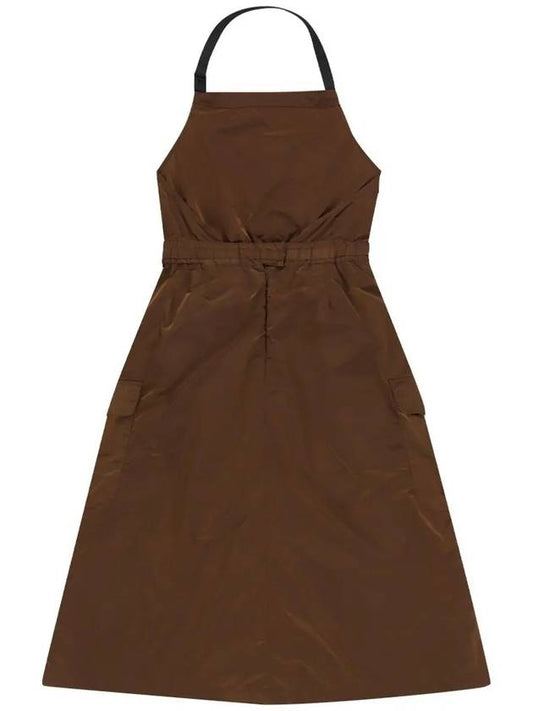 OG nylon apron dress burgundy - OFFGRID - BALAAN 2