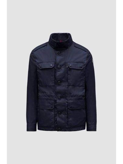 Lez Rain Jacket Navy Blue - MONCLER - BALAAN 2