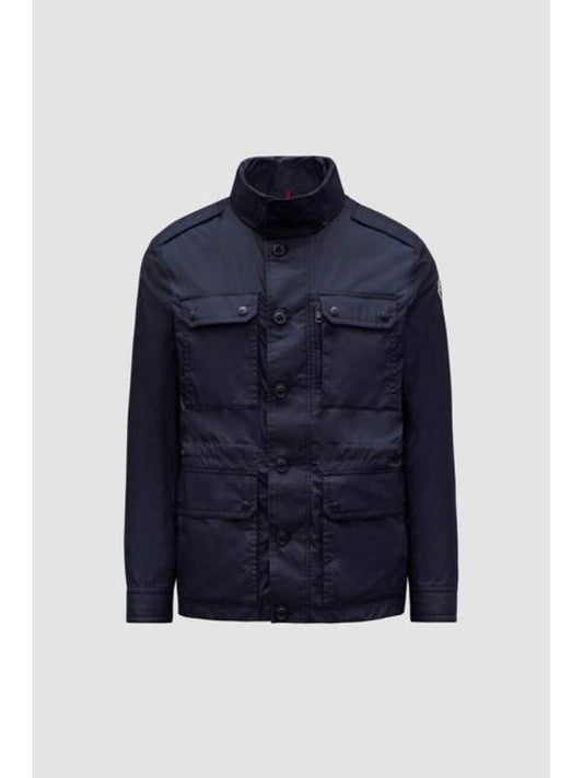 Lez Rain Jacket Navy Blue - MONCLER - BALAAN 2