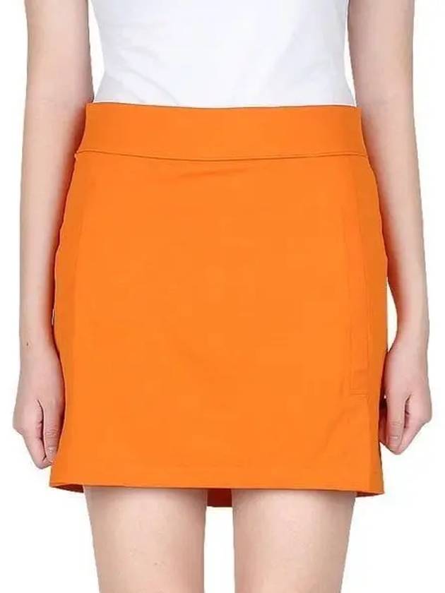 Amelie H Line Skirt Orange - J.LINDEBERG - BALAAN 2