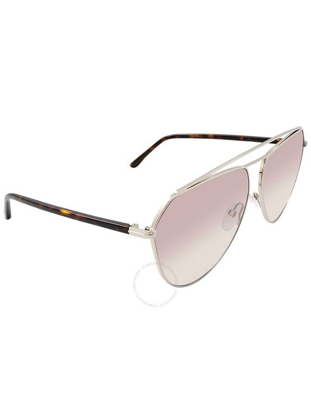 Tom Ford Binx Light Brown Gradient Pilot Ladies Sunglasses FT0681 16G 63 - TOM FORD - BALAAN 3