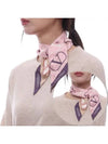 V Logo Signature Scarf Pink - VALENTINO - BALAAN 2