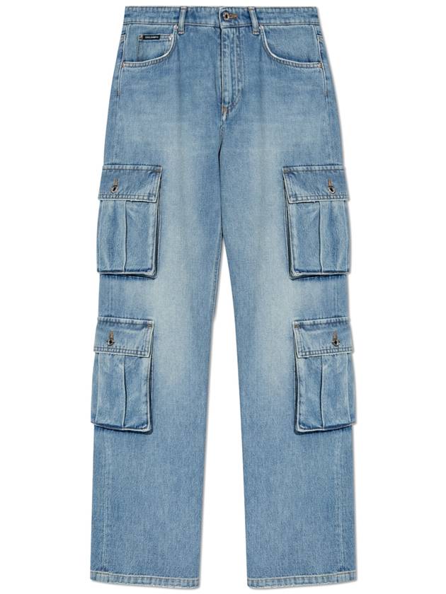 Dolce & Gabbana Jeans With Pockets, Women's, Blue - DOLCE&GABBANA - BALAAN 1